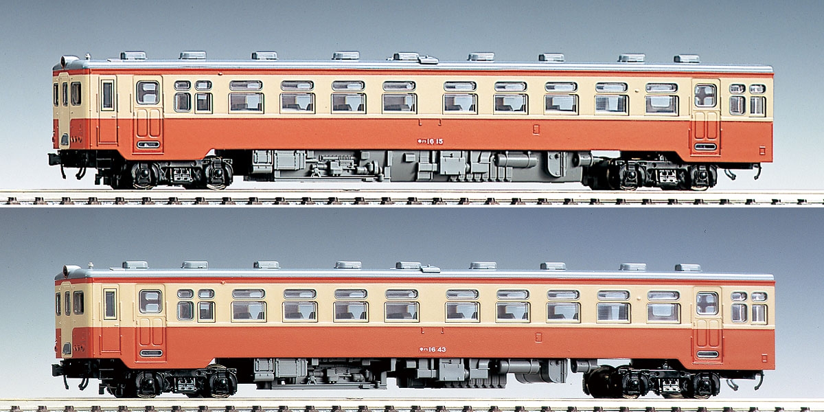 国鉄 キハ16形ディーゼルカーセット｜製品情報｜製品検索｜鉄道模型