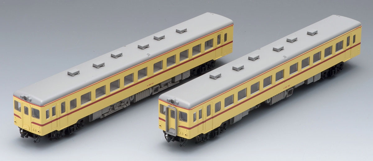 国鉄 キハ55形ディーゼルカー（準急色・一段窓）セット｜製品情報