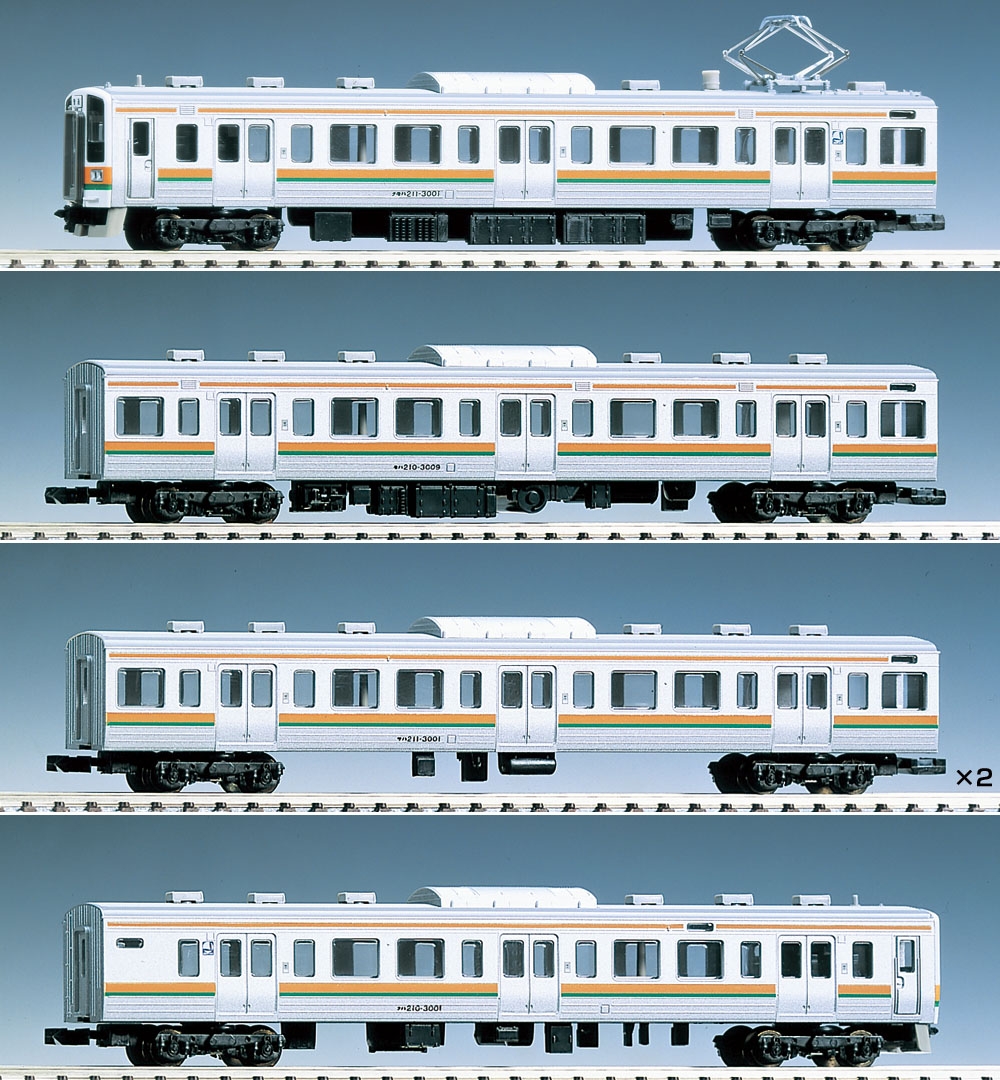 JR 211-3000系近郊電車（東北・高崎線）増結セットA｜製品情報｜製品