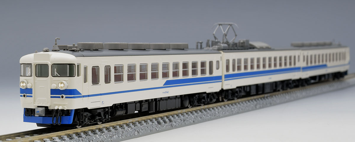 JR 475系電車(北陸本線・新塗装・ベンチレーターなし)セット｜製品情報