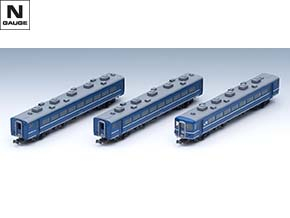 Nゲージ 客車8両セット 茶色・青 Nゲージ 客車8両セット 茶色・青 N