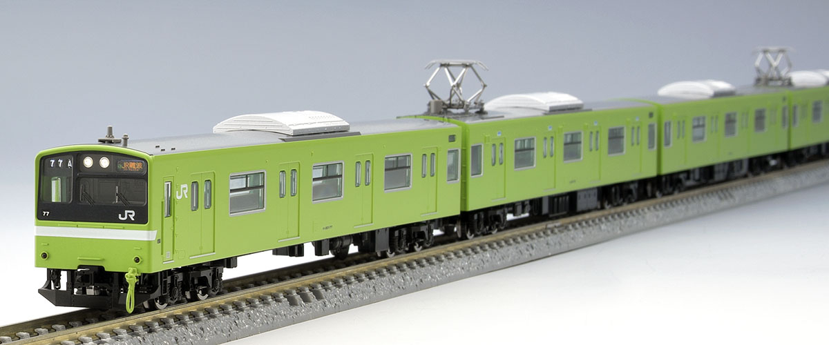JR 201系通勤電車(JR西日本30N更新車・ウグイス)セット｜製品情報