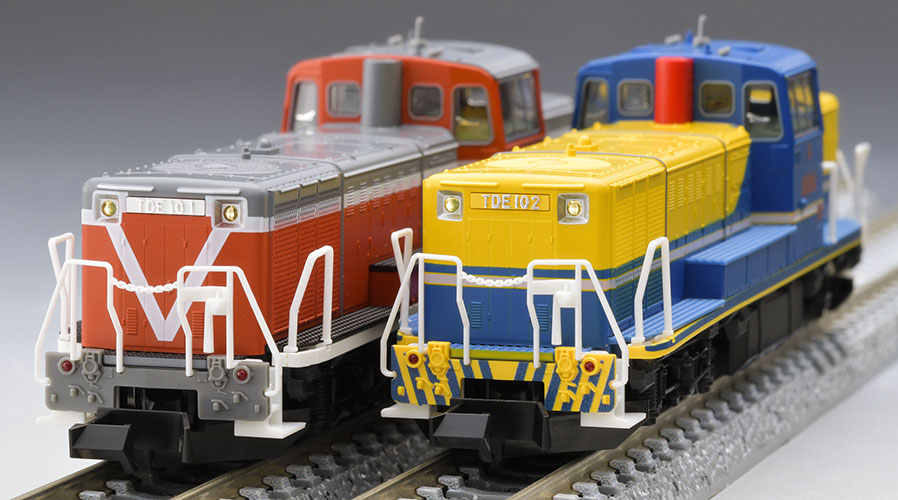 樽見鉄道 TDE10形ディーゼル機関車（1・2号機）セット｜製品情報｜製品