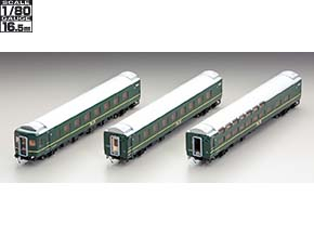 JR 24系25形特急寝台客車(トワイライトエクスプレス)基本セット｜製品
