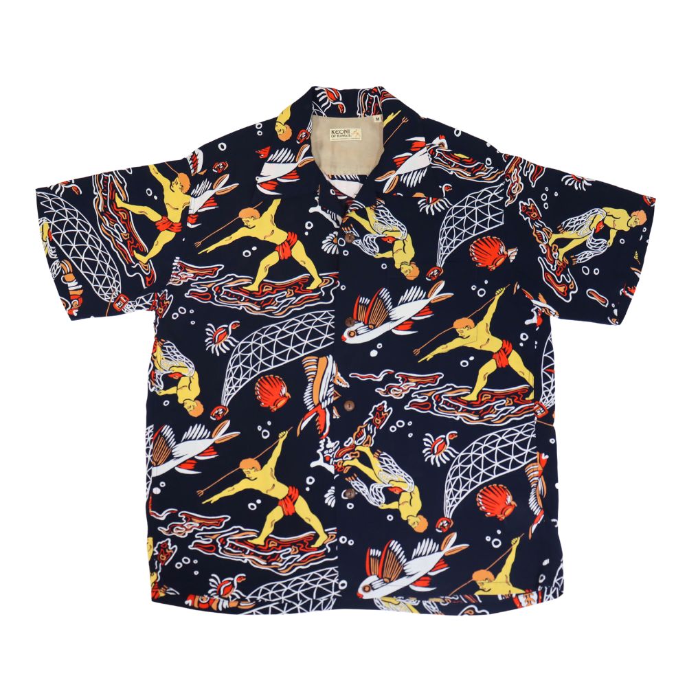 SUNSURF サンサーフ SS39134 KEONI OF HAWAII “WAIKIKI REEF” by JOHN