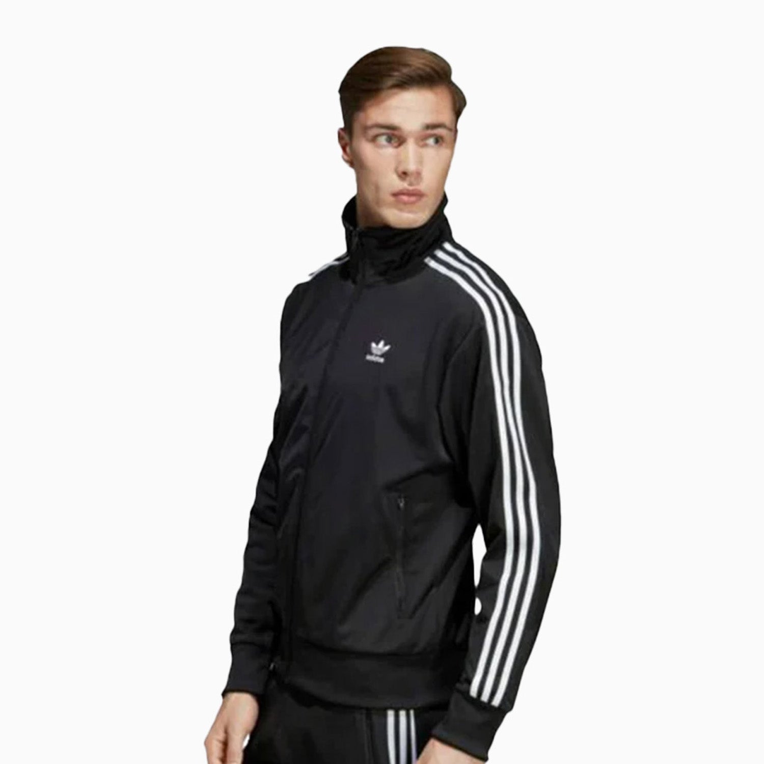 adidas Originals Men's Firebird Track Black Jacket