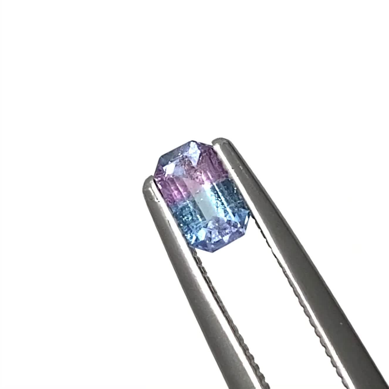 バイカラーパライバトルマリン 非加熱(宝石名トルマリン/別名パライバ