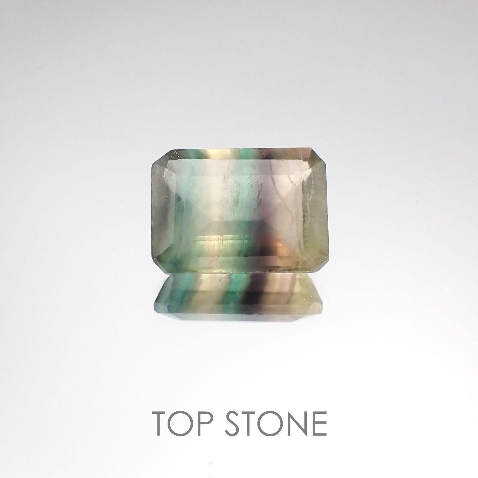 パーティカラーフローライト(宝石名パーティカラード・フルオライト