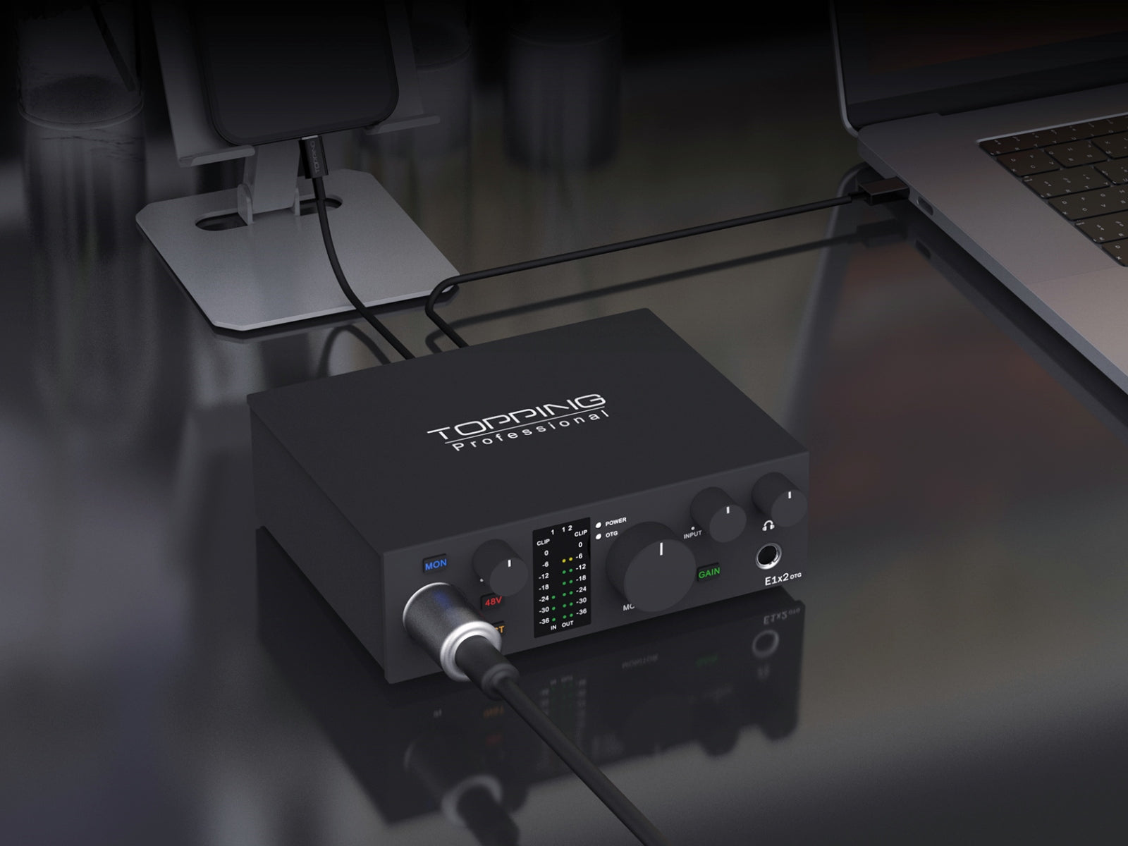 TOPPING E1X2 OTG USB Audio Interface