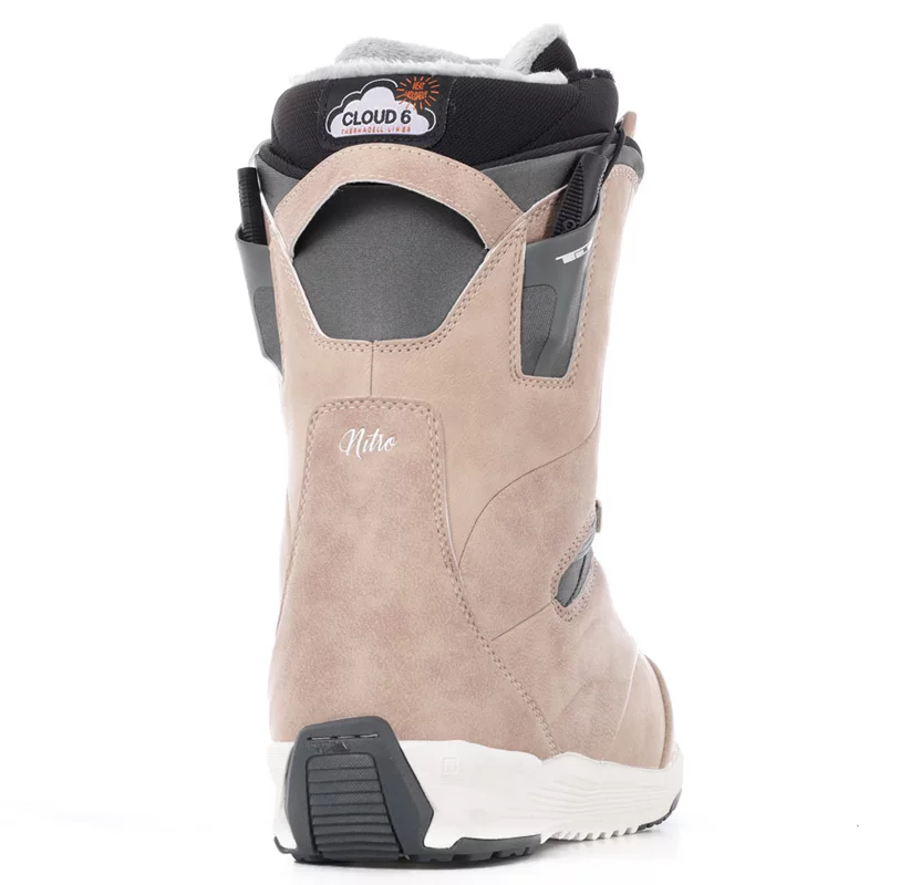 Nitro Women's Crown TLS Snowboard Boots 2024 - terracotta | Tactics