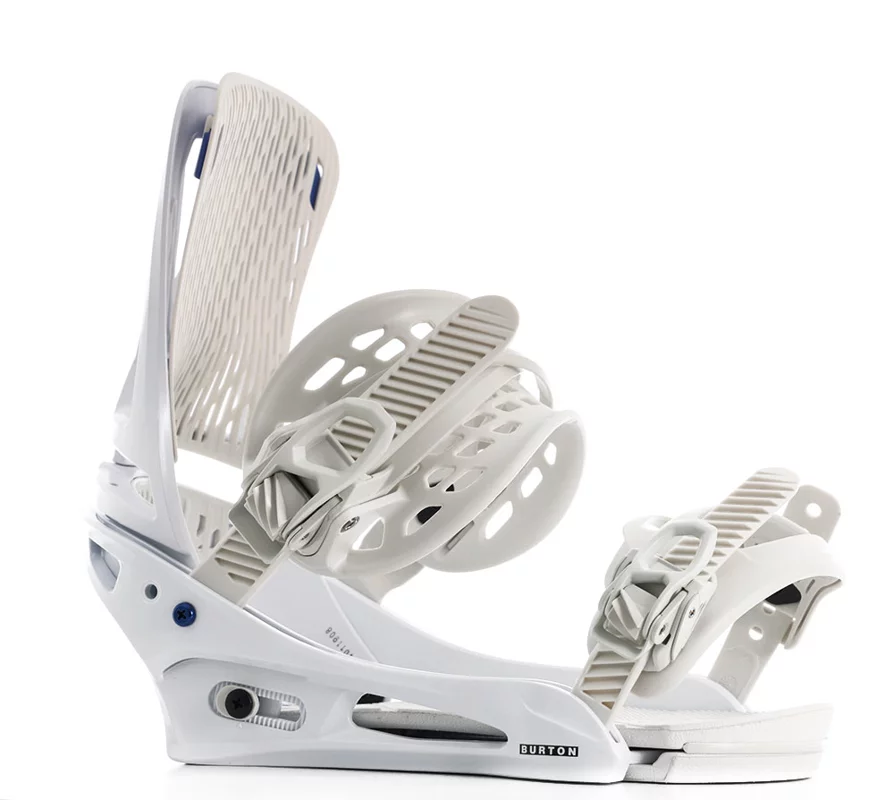 Burton Genesis Snowboard Bindings 2025 - white | Tactics
