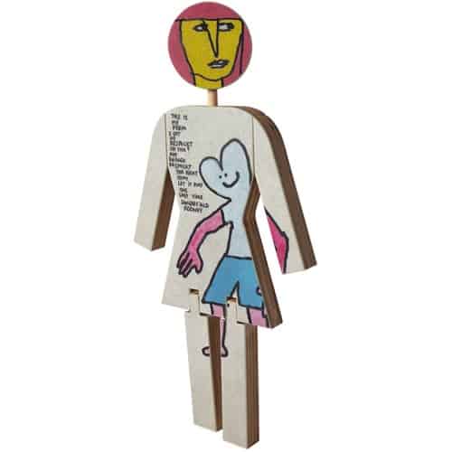 GIRL x MODERNICA OG DOLL アートフィギュア Girl Mark Gonzalez