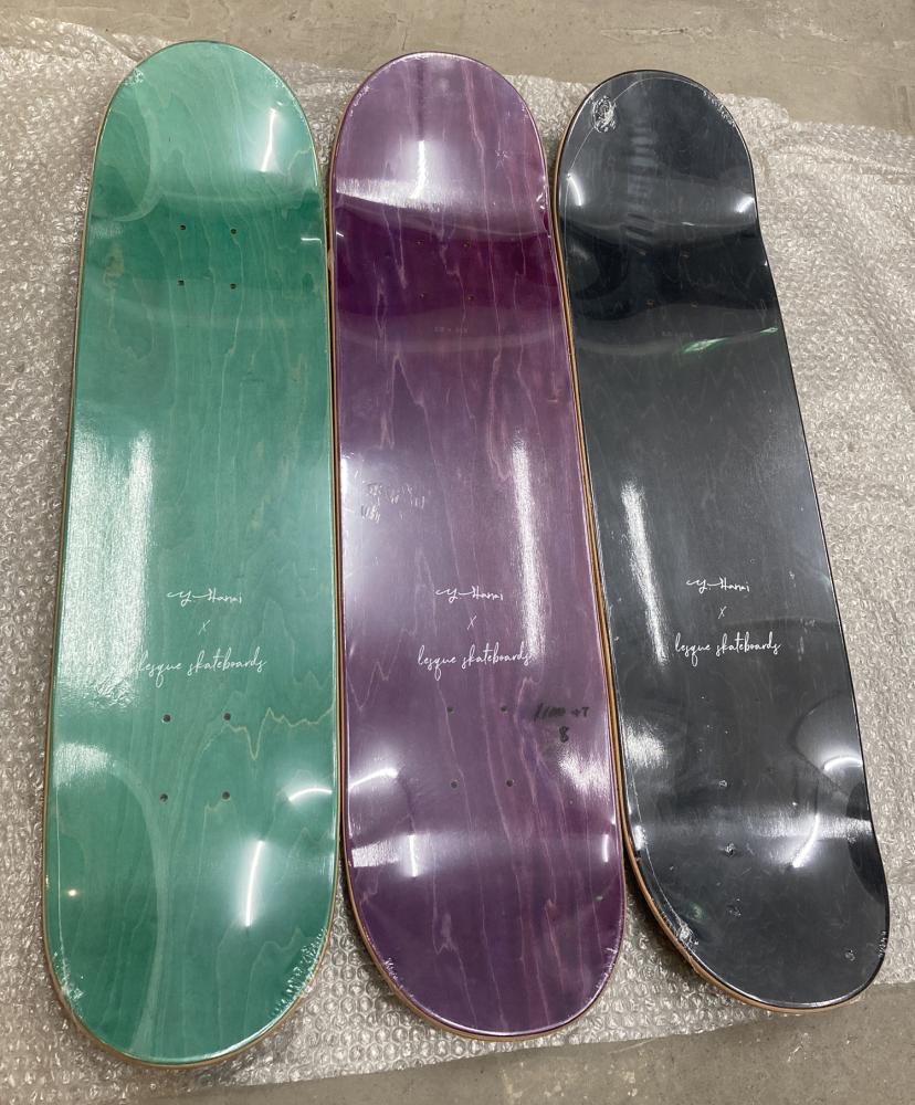 スケートボード3点セットSkateboard Deck (3 pieces)|花井祐介 x