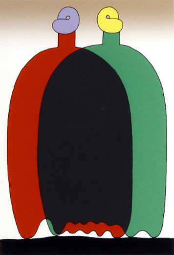 あかみどりRed green|元永定正Sadamasa Motonaga