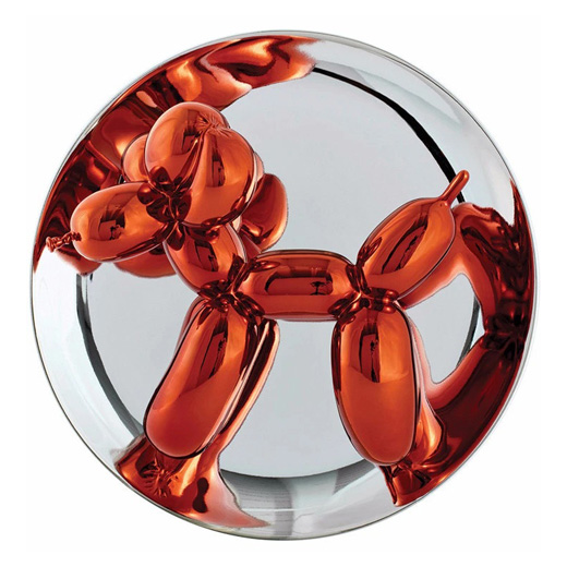バルーン・ドッグ(オレンジ)Balloon Dog (Orange)|ジェフ・クーンズ