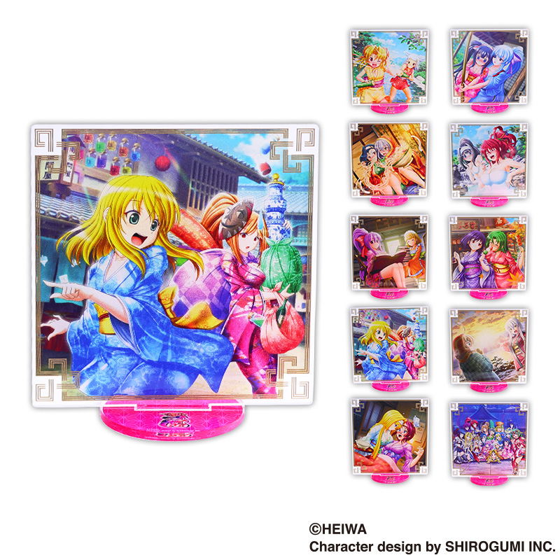 戦国乙女 場面写ｱｸﾘﾙｽﾀﾝﾄﾞ(10種ﾗﾝﾀﾞﾑ) | ぱちキャラ オンライン by大宏