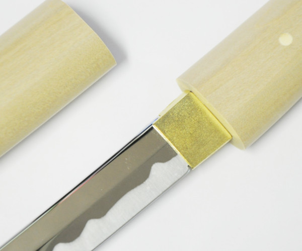 ☆【2018.12.21】模造刀（美術刀）白さや 小刀 天龍（てんりゅう