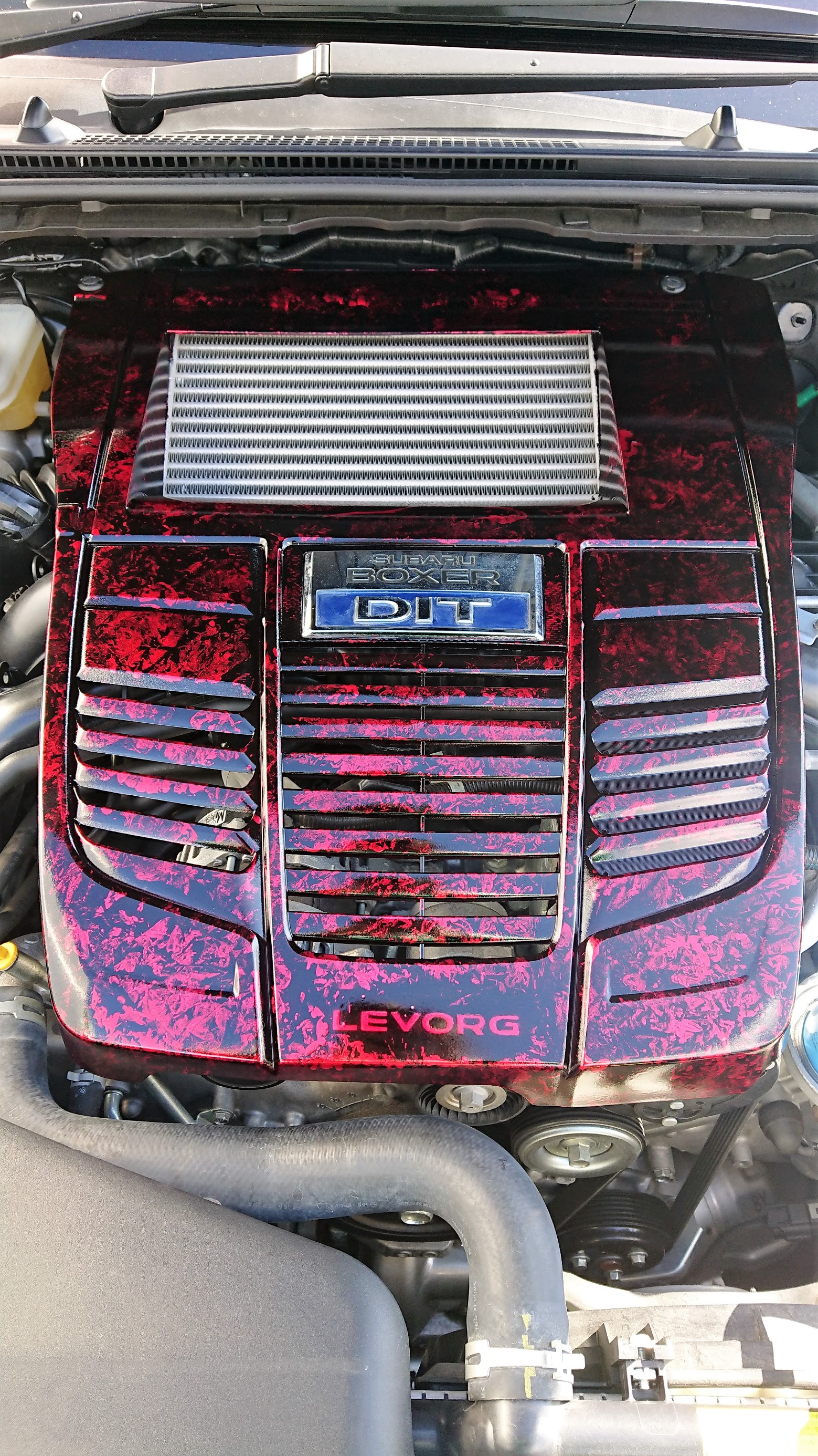 エンジンカバー塗装完了！！ラップ塗装初挑戦 | 店舗おススメ情報
