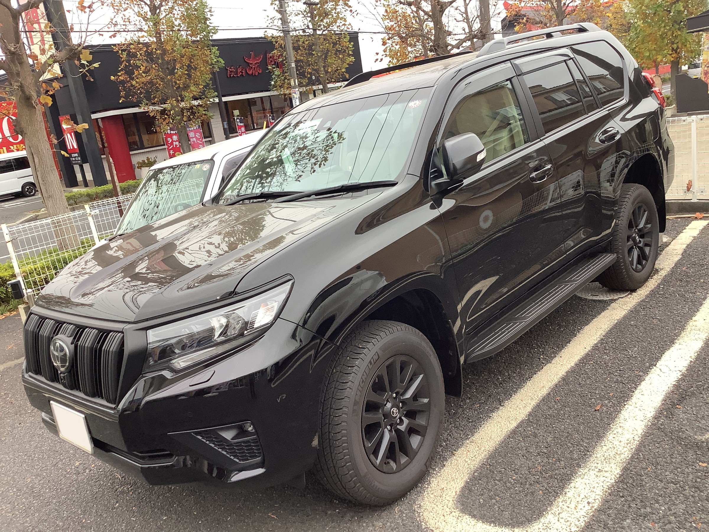 トヨタ150型ランドクルーザープラド、スタッドレスタイヤ＆アルミ