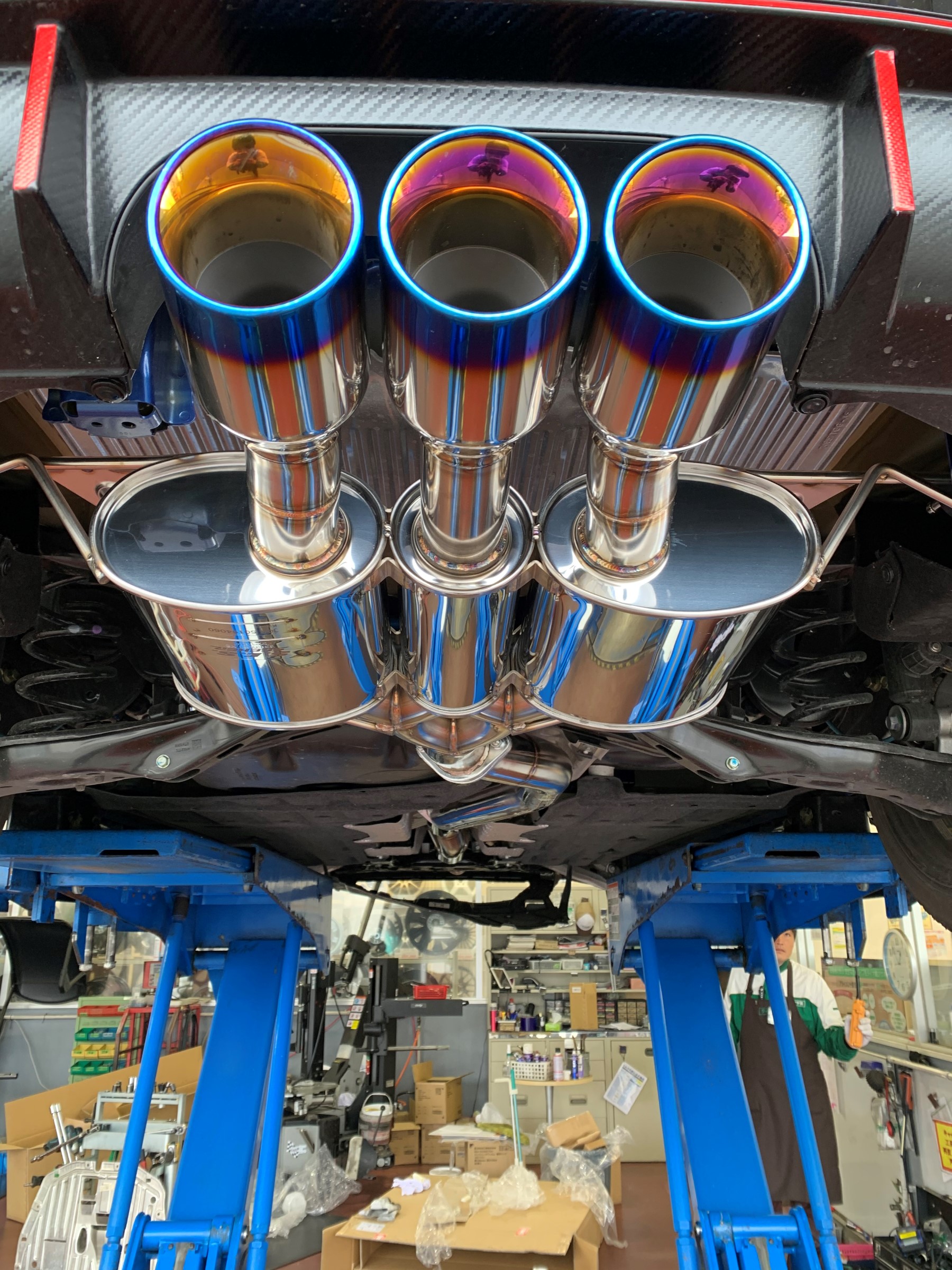 FK8 シビック タイプR SEEKER S.E.S Muffler KIT 取付 | 店舗おススメ