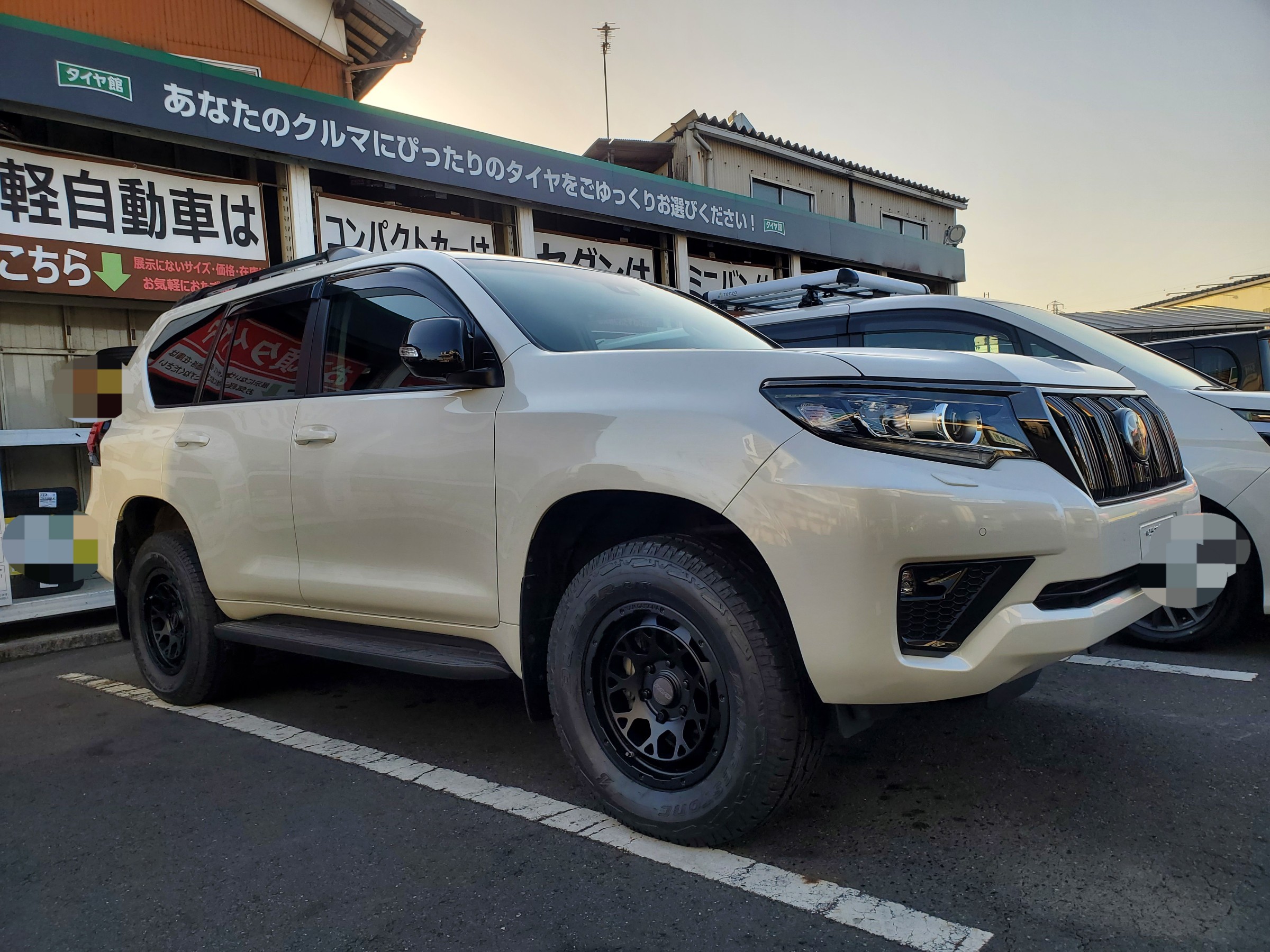 プラド150系後期ブラックエディション タイヤホイールセット | 店舗お