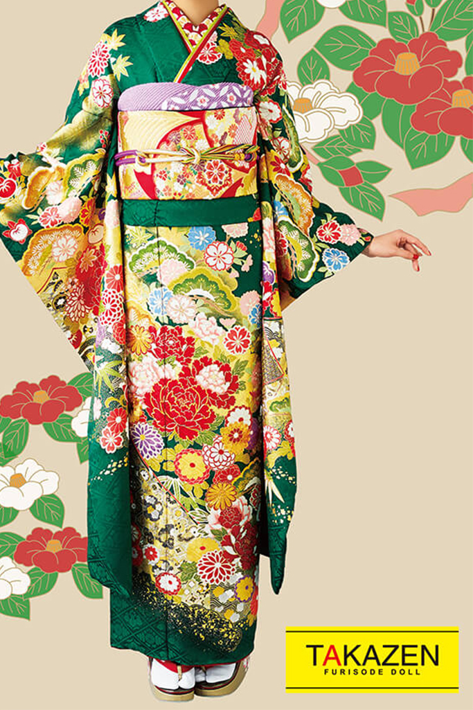 正統派古典 白/赤/からし 京紅型刺繍京友禅 伝統的 正絹 個性派 大人っ