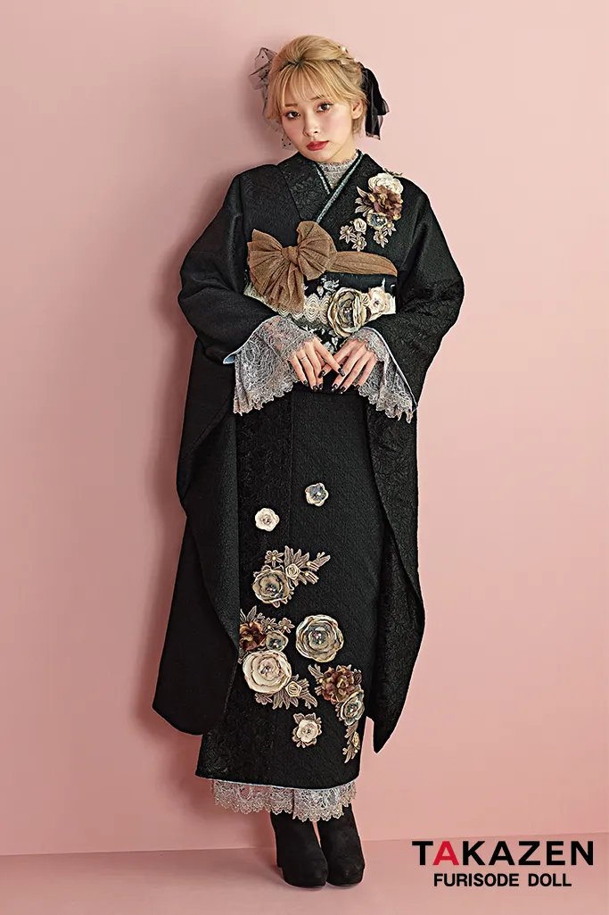 フリソデドールオリジナル振袖の新作♡Mignon(ミニョン)のお振袖をご