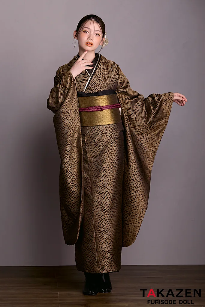 ヴィンテージスタイル ゴールド/金 パイソン かっこいい 誰ともかぶら