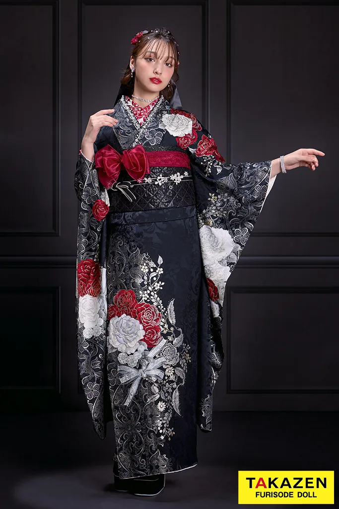 2ページ目｜香川るな振袖｜成⼈式の振袖レンタルならTAKAZEN、世界