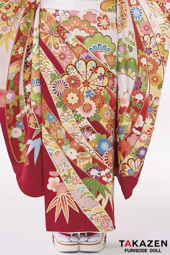 プレミアム古典 吉澤織物/吾妻徳穂 踊りの世界 最高級金彩手描き友禅