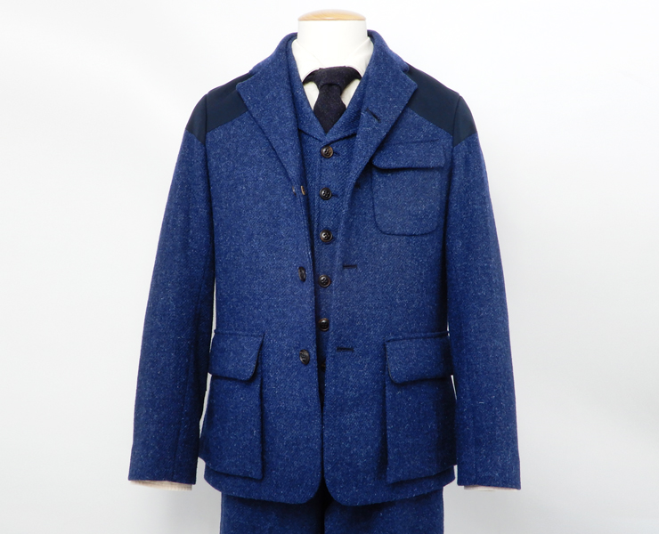 MALLORY VEST - HARRIS TWEED / マロリーベスト - ハリスツイード