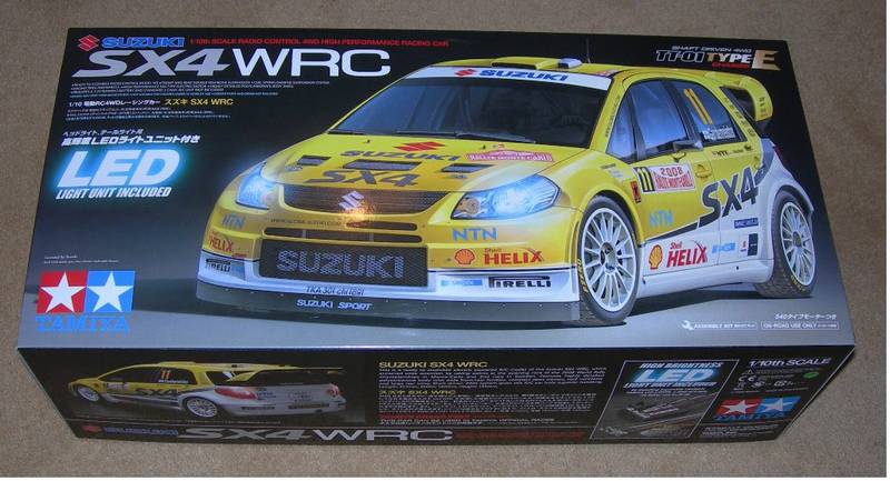 結城 1/10 動作確認済み SUZUKI SX4 WRC TT01 結城 1/10 動作確認済み