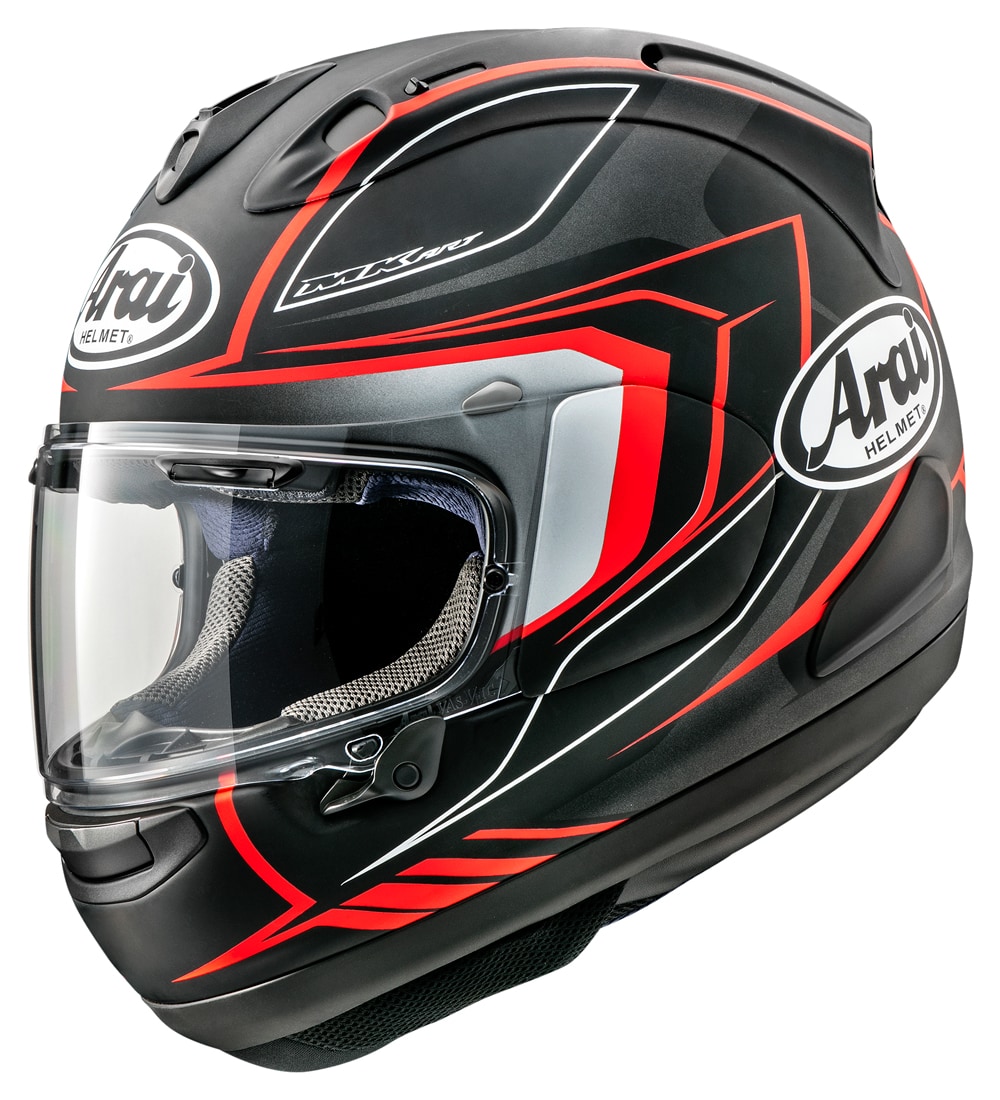 アライヘルメットから幅広い場面になじむ新グラフィック『RX-7X MAZE