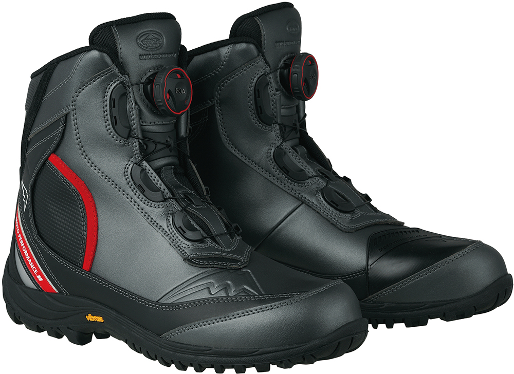 クシタニより、防水・ミドル丈の新作ツーリングブーツ“アドーネ