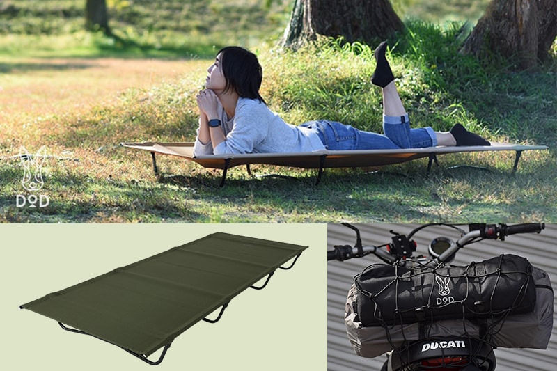 DOD バッグインベッド コット CB1-510-KH カーキ 2セット DOD