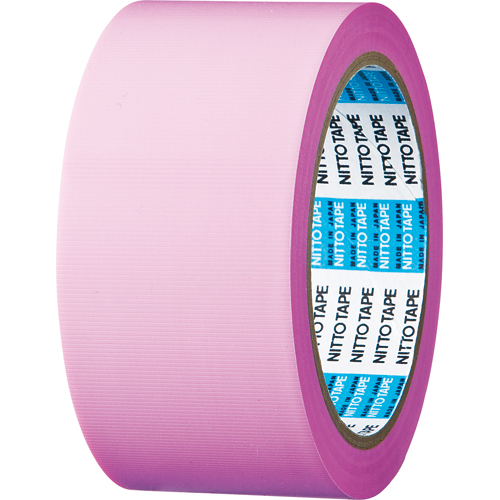 たのめーる】日東電工 床養生テープ No.395N 50mm×25m さくら色 395N