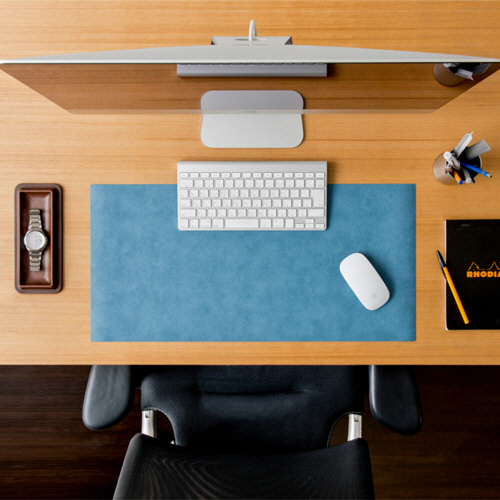 たのめーる】ミワックス ザ・デスクマット 620×300mm イエロー MX-6230