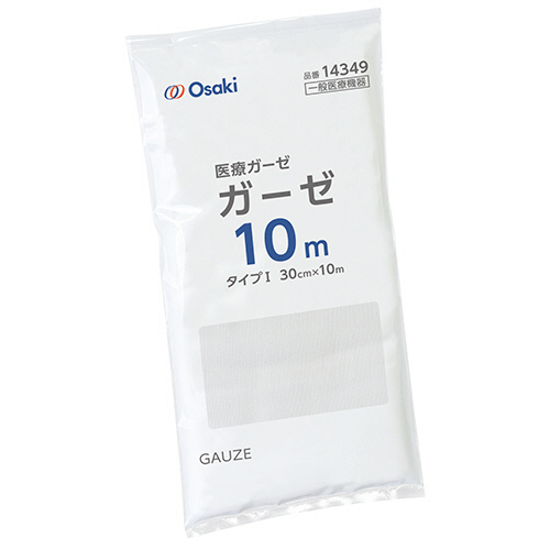 たのめーる】オオサキメディカル オオサキガーゼ 30cm×10m 1枚の通販