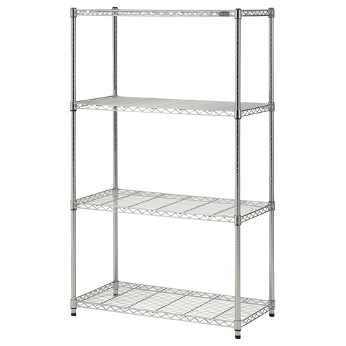 たのめーる】アイリスオーヤマ メタルラック 4段 幅910×奥行460×高さ