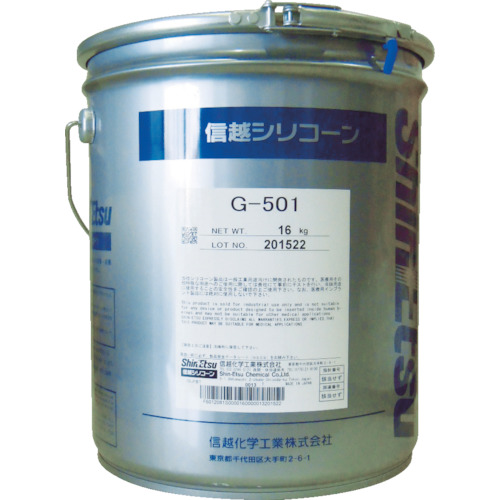 たのめーる】信越化学工業 シリコーングリース kg 白 G501-16 1缶の通販