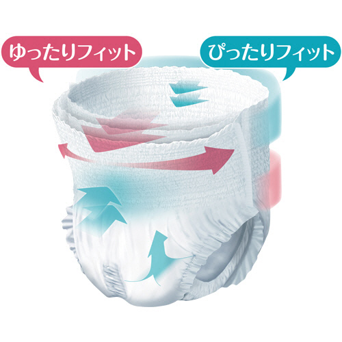 たのめーる】白十字 サルバ やわ楽パンツ うす型 L-LL 1パック(22枚)の通販