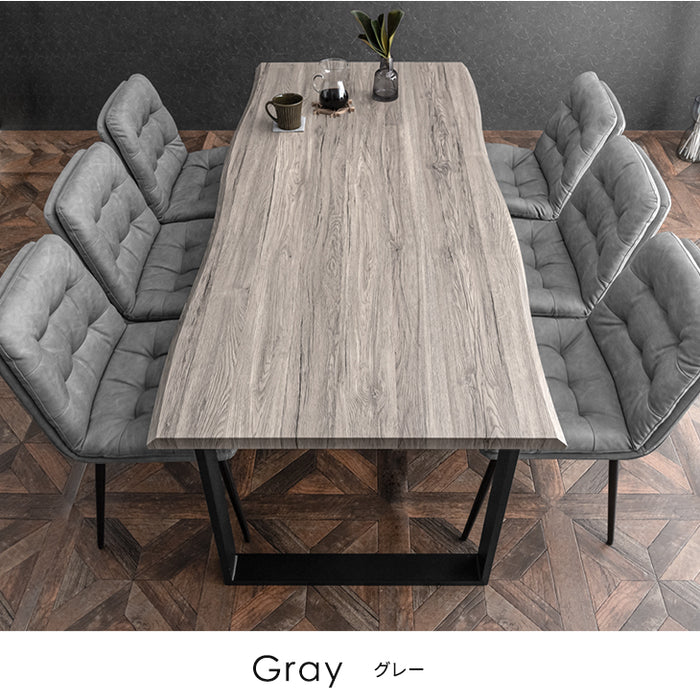 幅180］ダイニングテーブルセット 7点セット 6人掛け 長方形 天然木