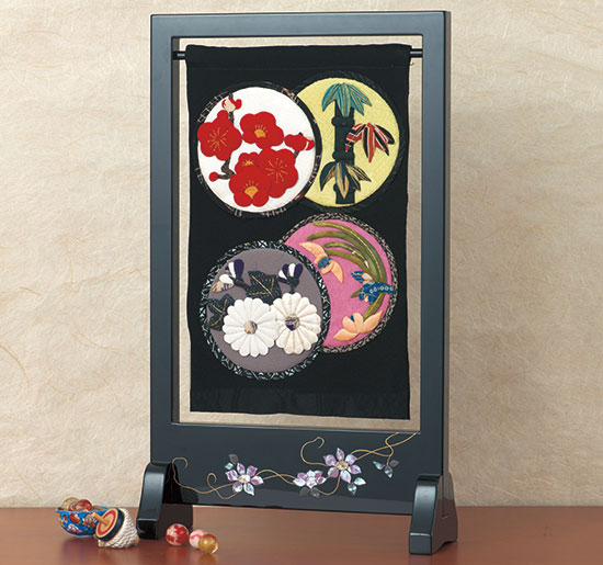 螺鈿入り漆塗りの衝立て: 材料・用具｜手づくりタウン by 日本ヴォーグ社