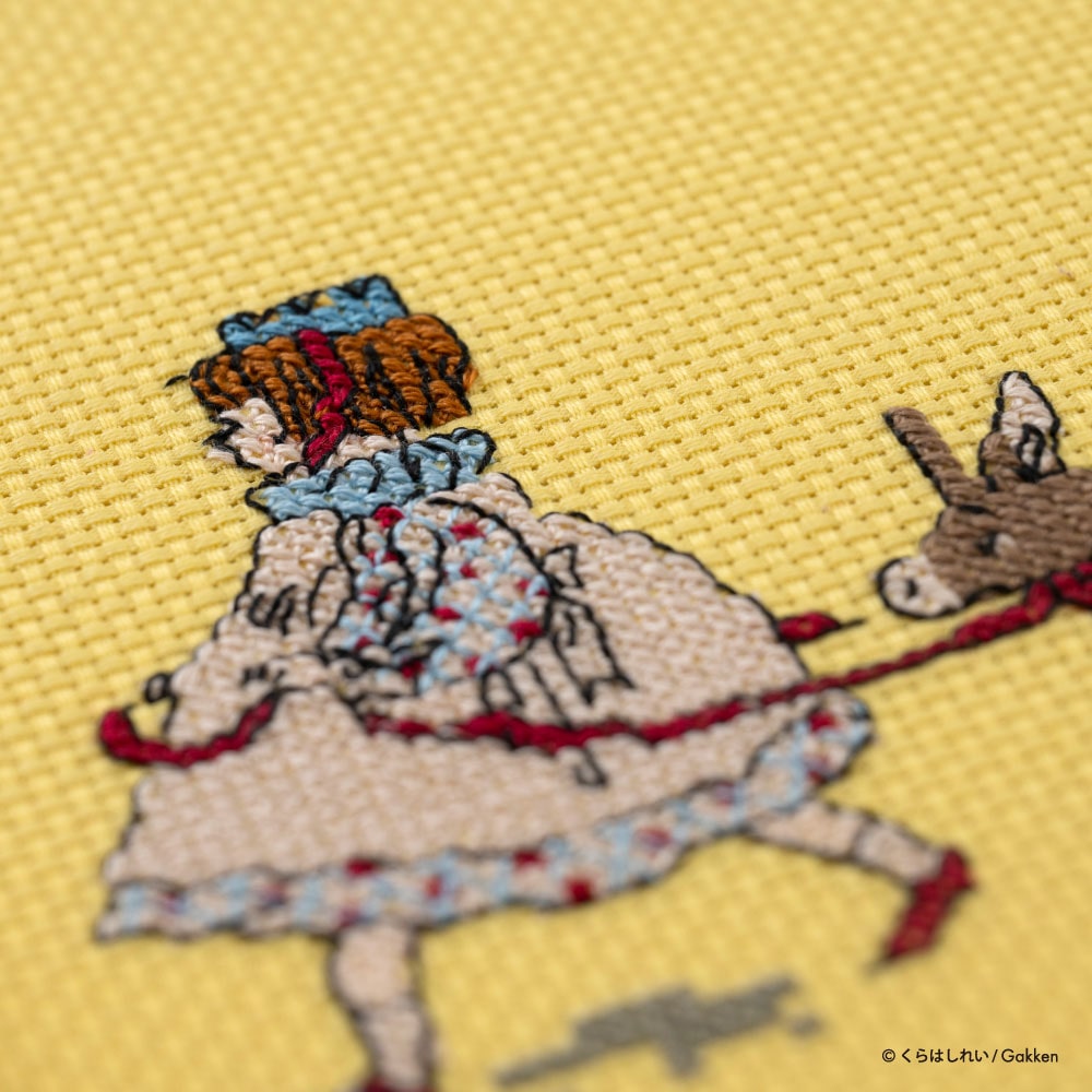 クロスステッチ 完成品 文庫本カバー 他 サモイロフ くらはしれい