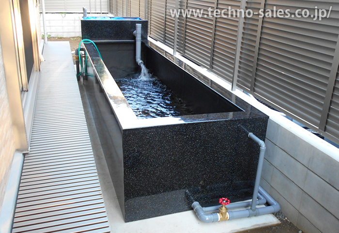 特注大型水槽の製作・設置事例｜テクノ販売株式会社