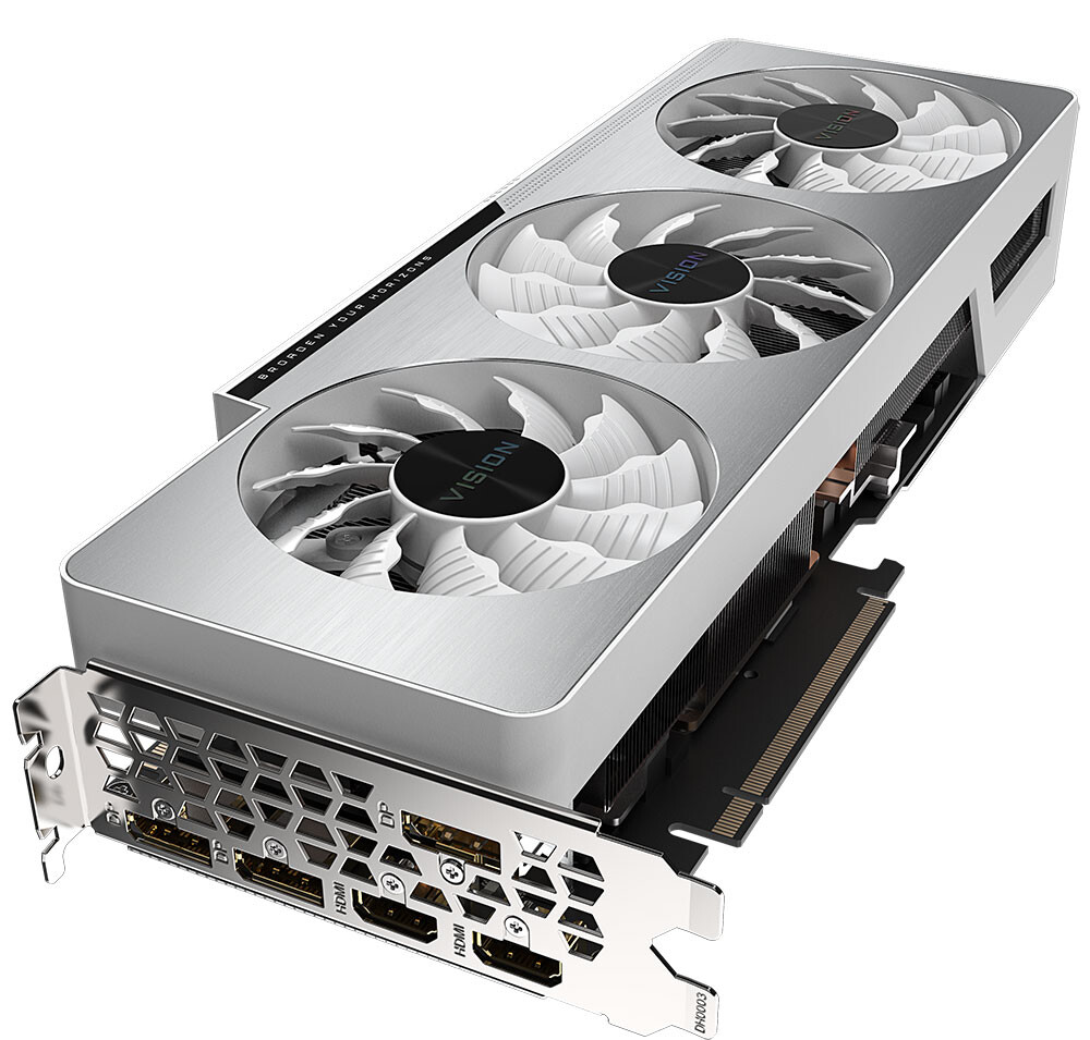 GIGABYTE Outs GeForce RTX 3080 VISION OC: Ampere for Creators