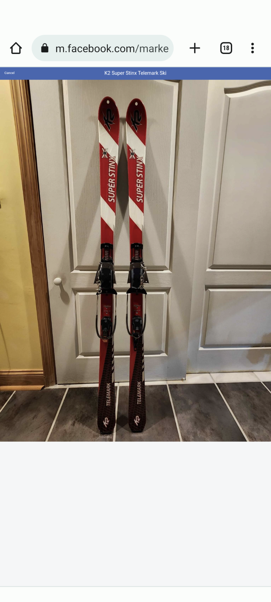 スキー 173 K2 SUPER STINX TELEMARK スキー 173 K2 SUPER STINX