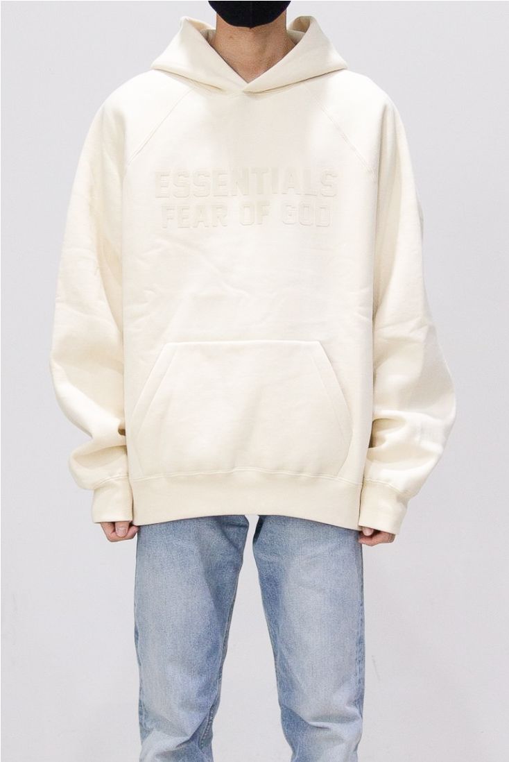 FOG ESSENTIALS - 22FW FRONT LOGO SWEAT HOODIE / エッグシェル | Tempt