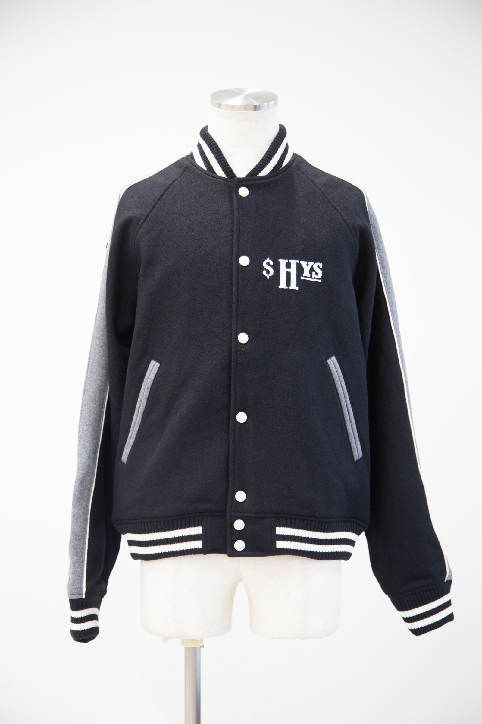 HYSTERIC GLAMOUR - HG REWARD刺繍 スタジャン / ブラック | Tempt