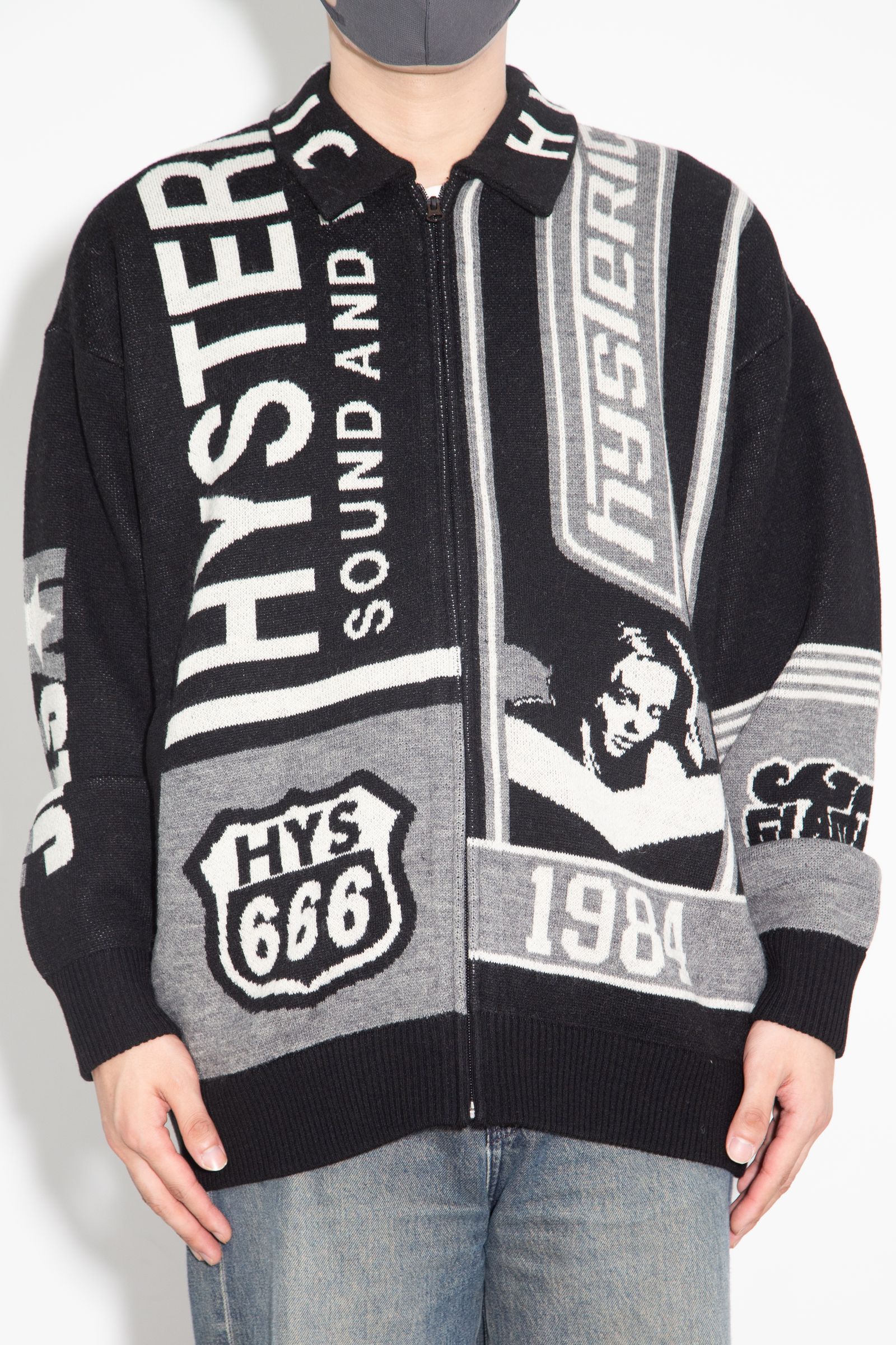 HYSTERIC GLAMOUR - SOUND AND VISIONジャカード ジャケット